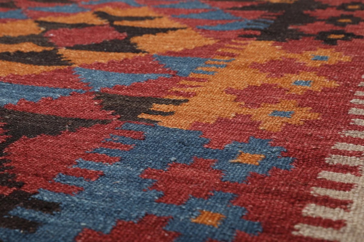 160x230 см, Индия, Килимы, Wool, ржаво-красный — вид 5