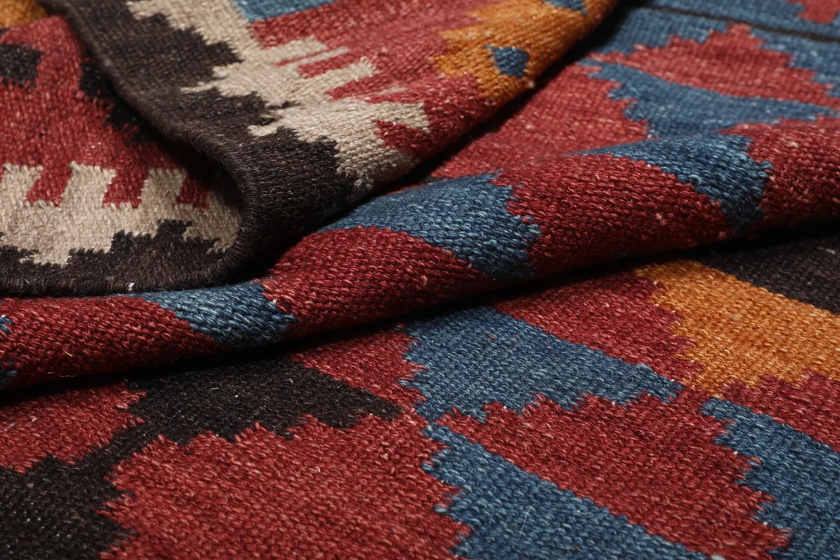 160x230 см, Индия, Килимы, Wool, ржаво-красный — вид 6
