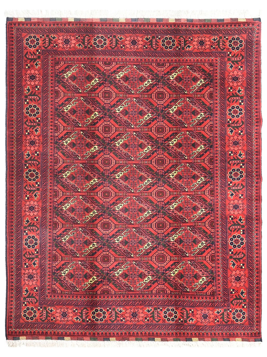 150x203 см, Афганистан, Афган / Пакистан, Wool, чёрный
