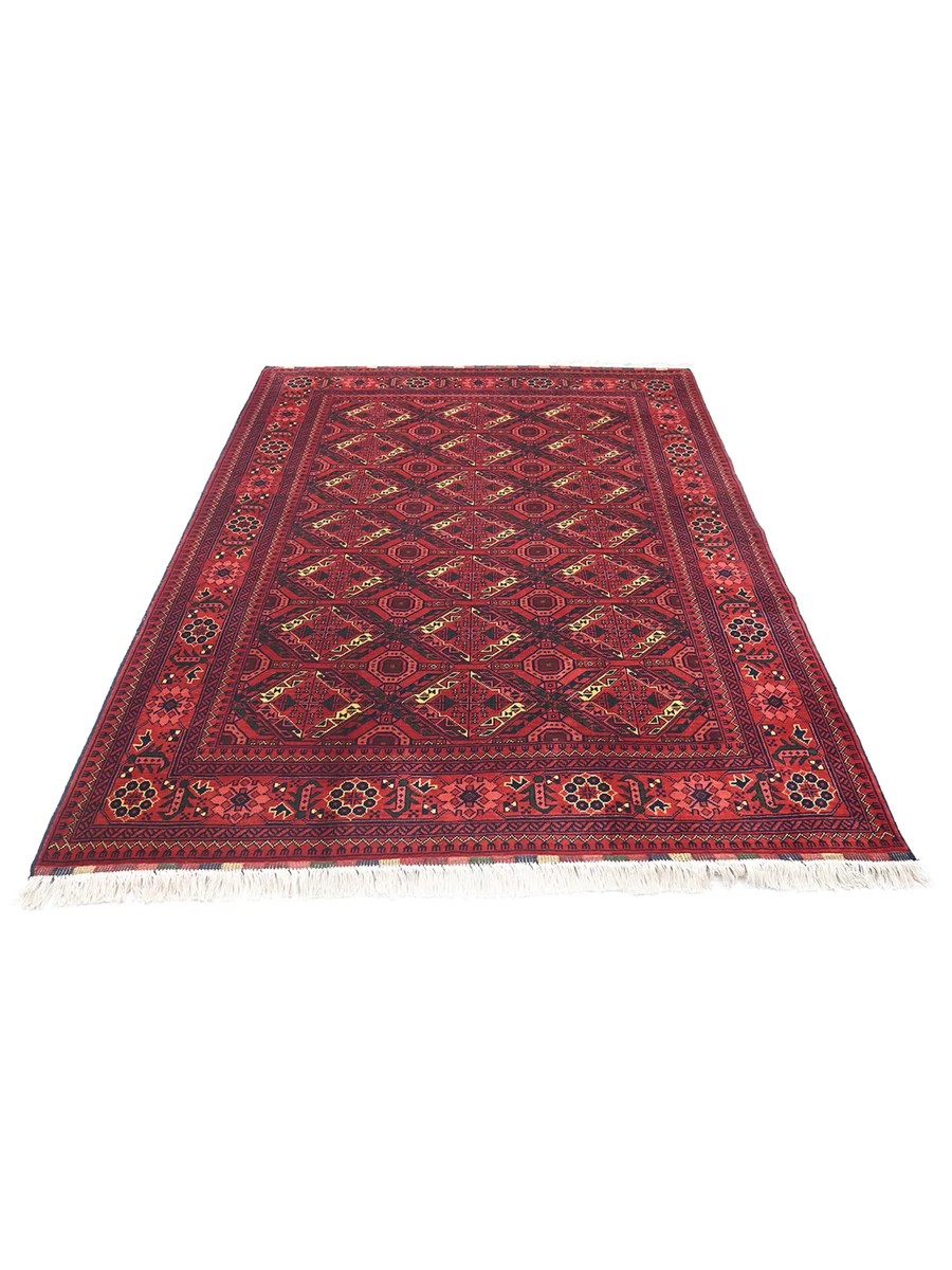 150x203 см, Афганистан, Афган / Пакистан, Wool, чёрный — вид 2