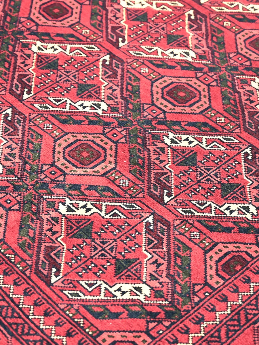 150x203 см, Афганистан, Афган / Пакистан, Wool, чёрный — вид 6
