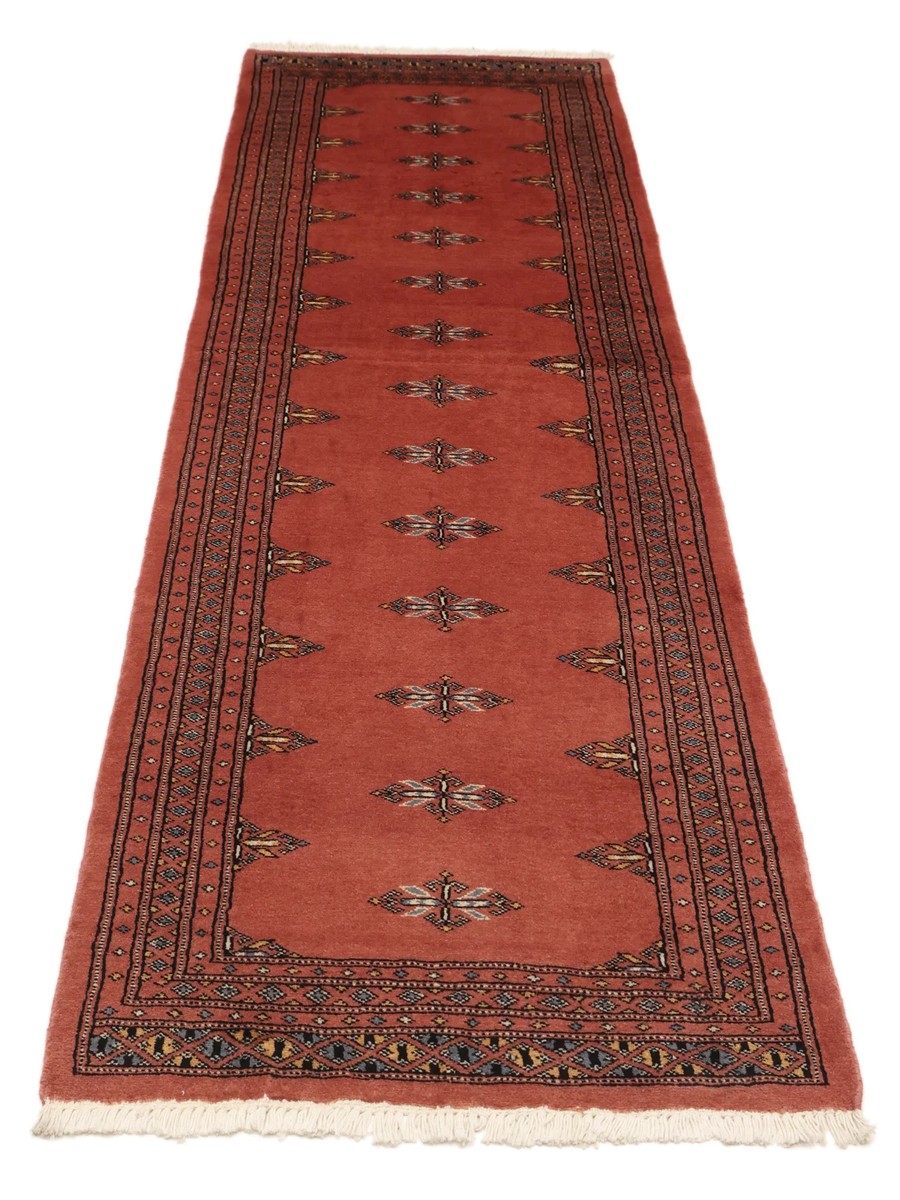 78x247 см, Пакистан, Афган / Пакистан, Wool, чёрный — вид 3