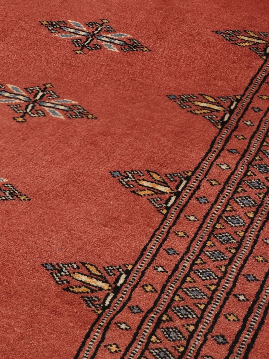 78x247 см, Пакистан, Афган / Пакистан, Wool, чёрный — вид 4