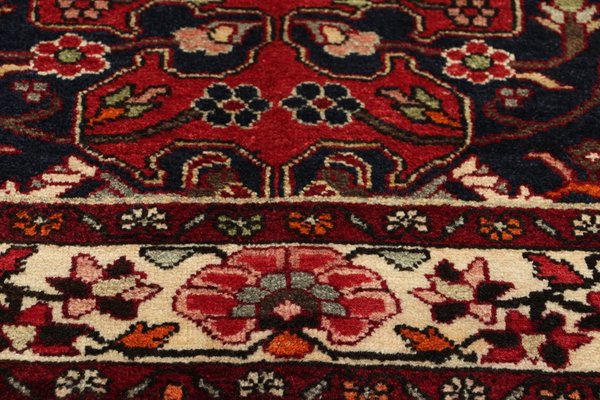136x205 см, Иран, Восточные, Wool, красный