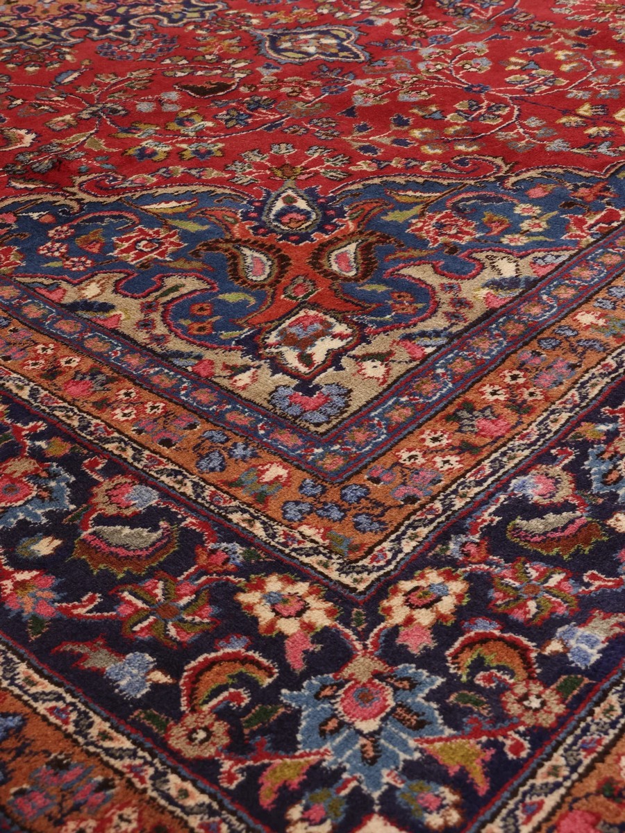 247x343 см, Иран, Восточные, Wool, чёрный — вид 4