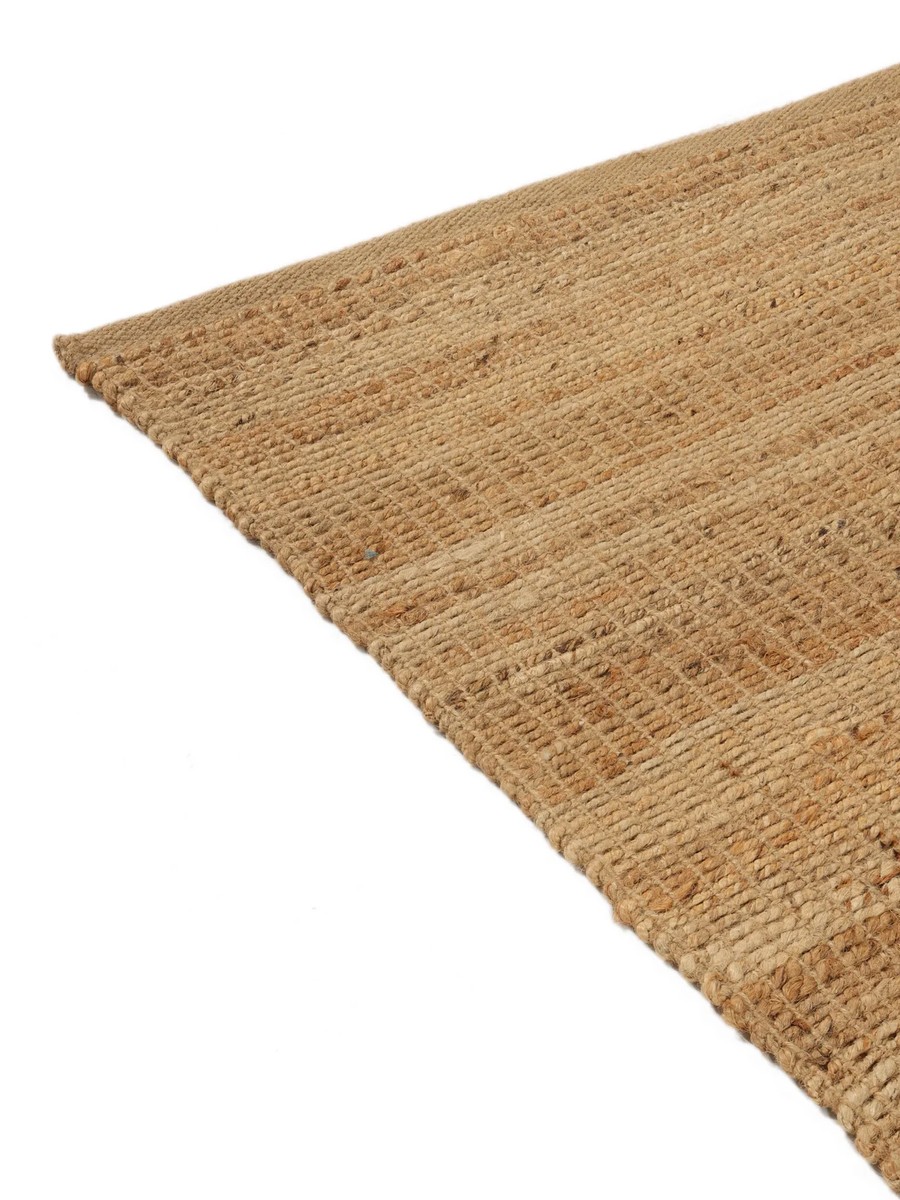 200x300 см, Индия, Современные, 90% Jute, бежевый — вид 3