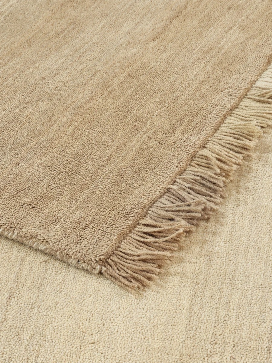 200x300 см, Индия, Современные, Wool, бежевый — вид 3