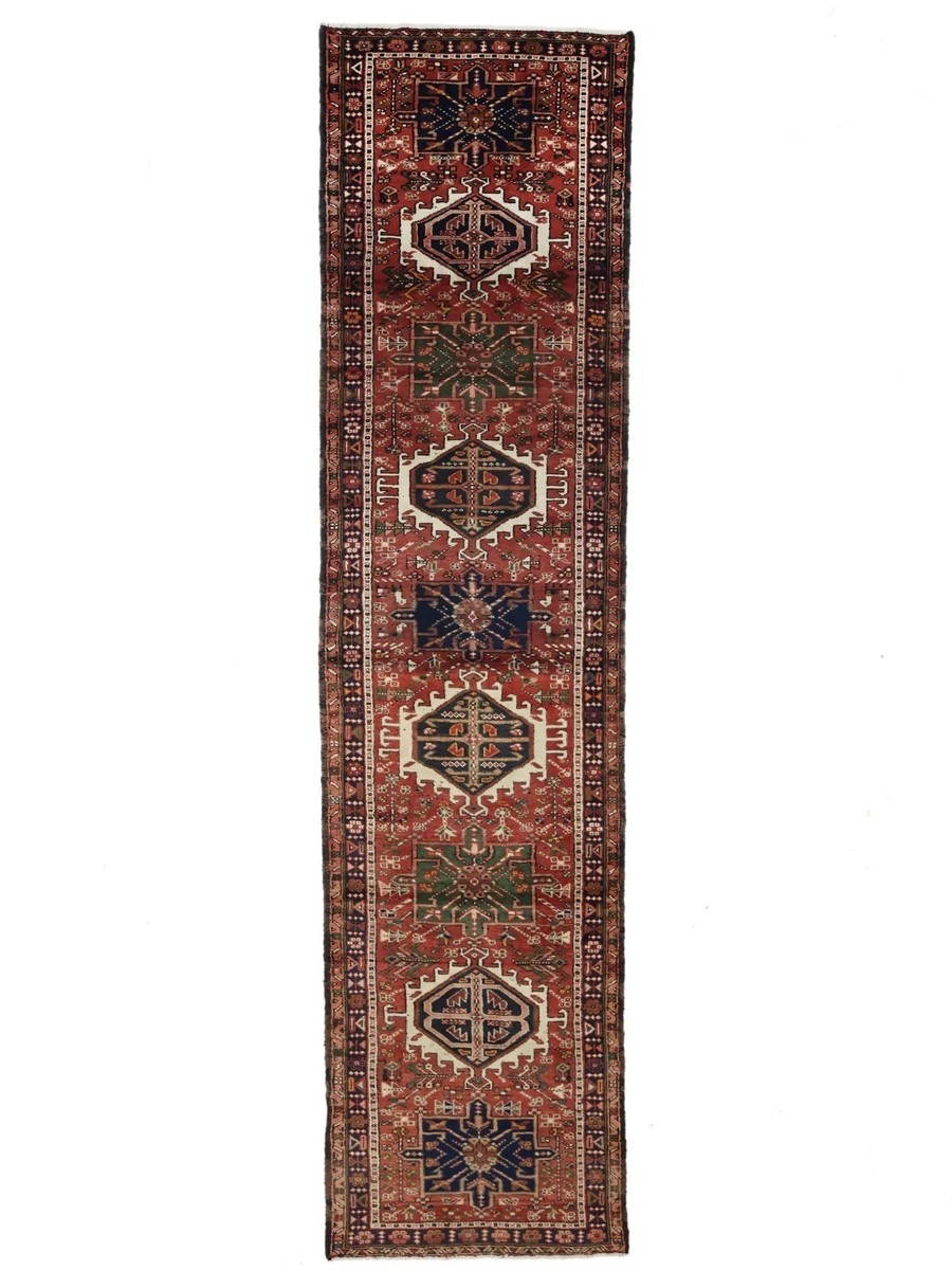 100x396 см, Иран, Хамадан, Wool, чёрный