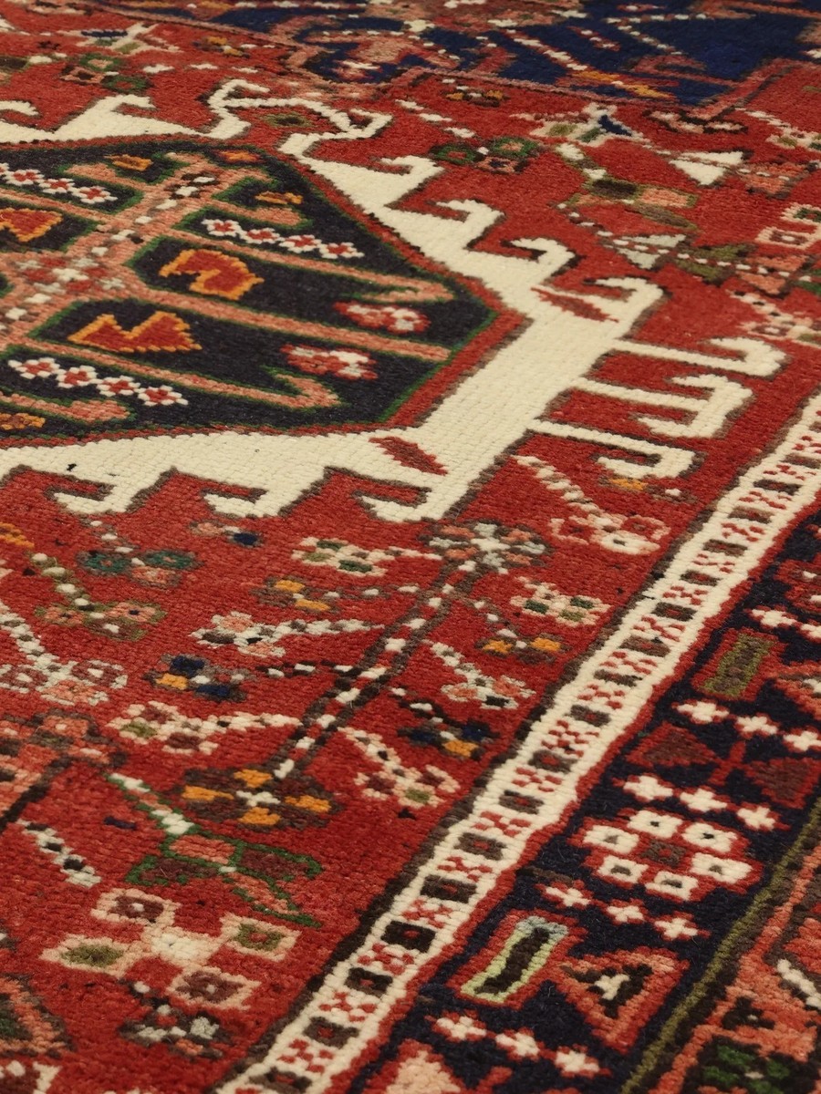 100x396 см, Иран, Хамадан, Wool, чёрный — вид 4
