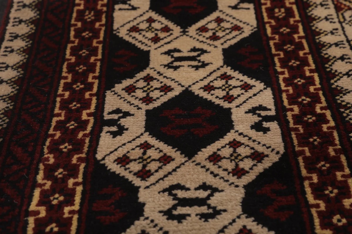 143x201 см, Афганистан, Восточные, Wool, чёрный — вид 5