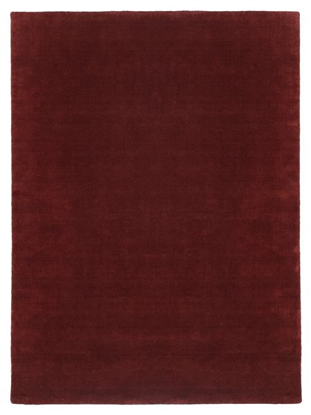 250x350 см, Индия, Однотонные, Wool, красный