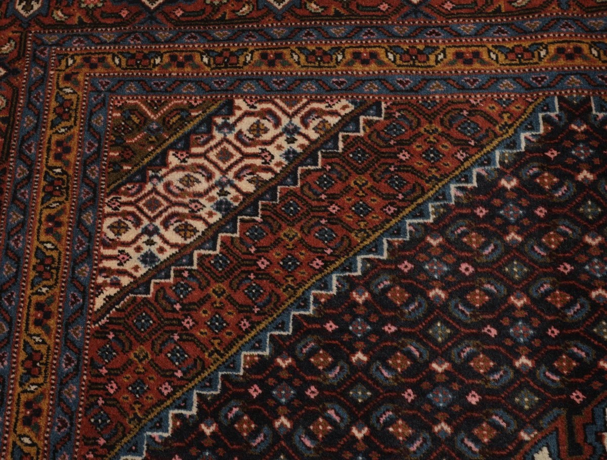 144x195 см, Иран, Восточные, Wool, чёрный — вид 4