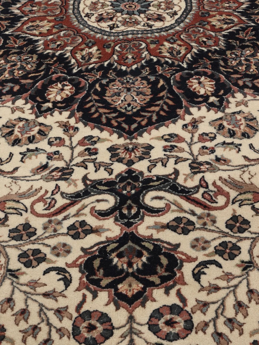 Ø243 см, Индия, Сарук, Wool, коричневый