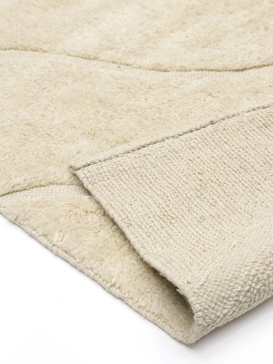 160x230 см, Индия, Современные, Wool, бежевый — вид 5