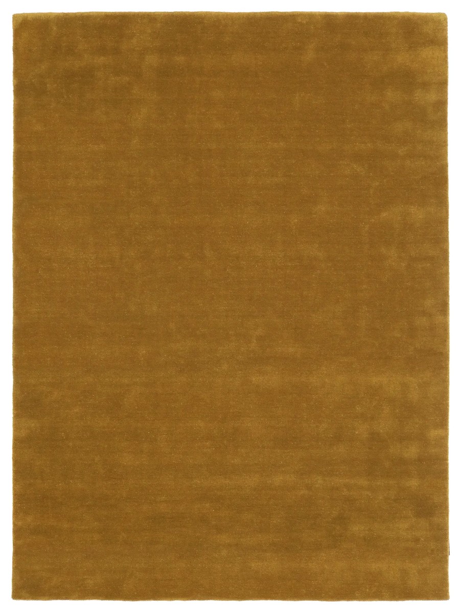 200x300 см, Индия, Однотонные, Wool, жёлтый