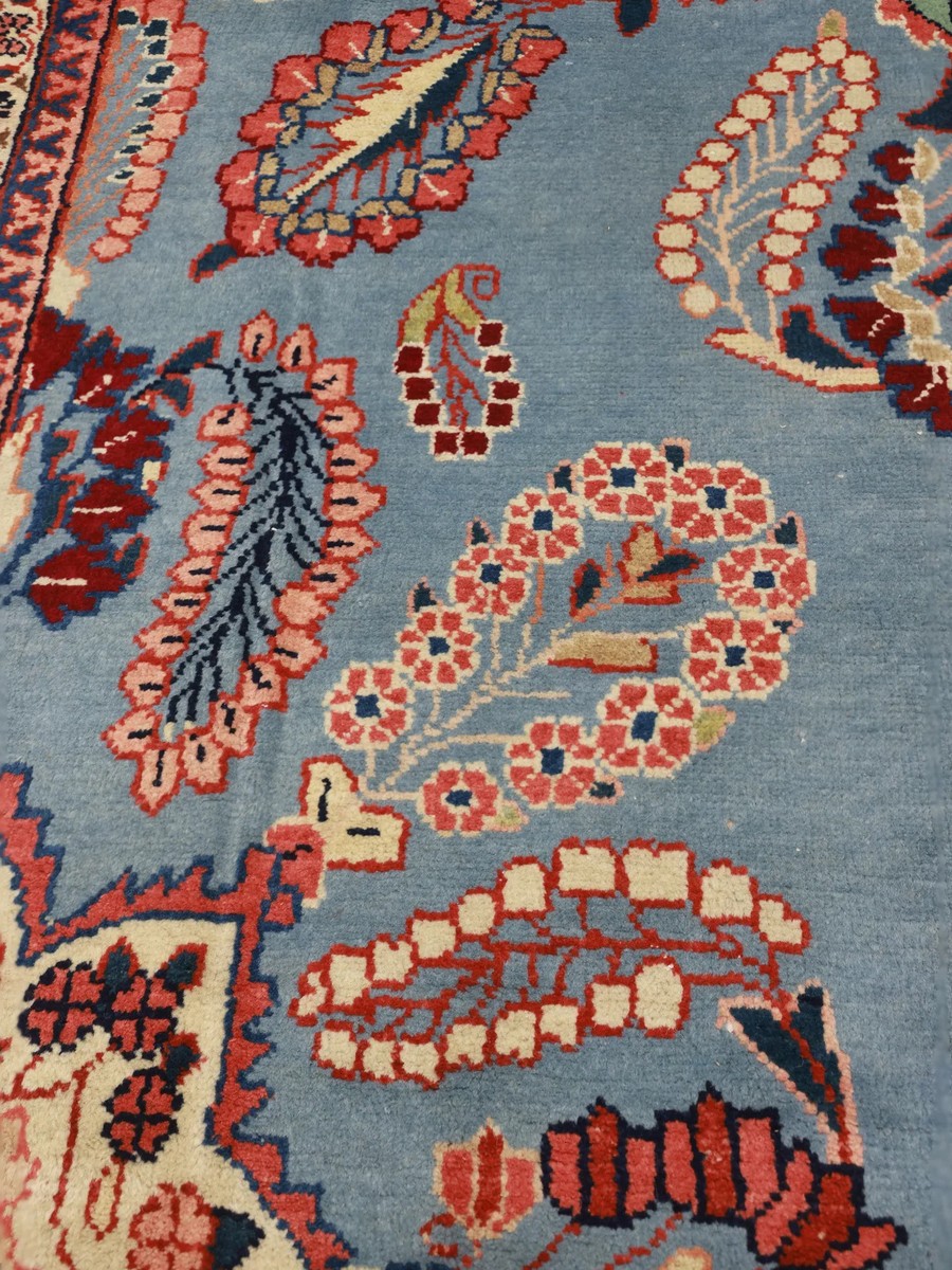 132x257 см, Иран, Хамадан, Wool, коричневый — вид 2