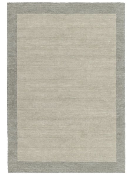 140x200 см, Индия, Однотонные, Wool, серо-бежевый
