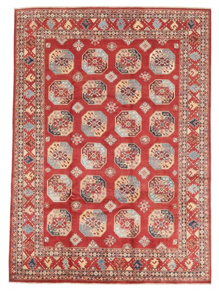 248x341 см, Афганистан, Казак, Wool, коричневый