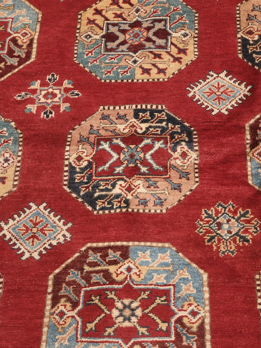 248x341 см, Афганистан, Казак, Wool, коричневый — вид 2