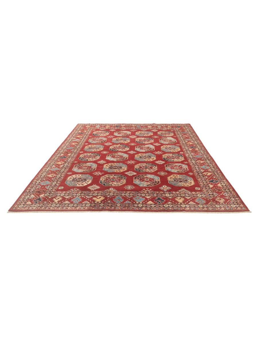 248x341 см, Афганистан, Казак, Wool, коричневый — вид 4