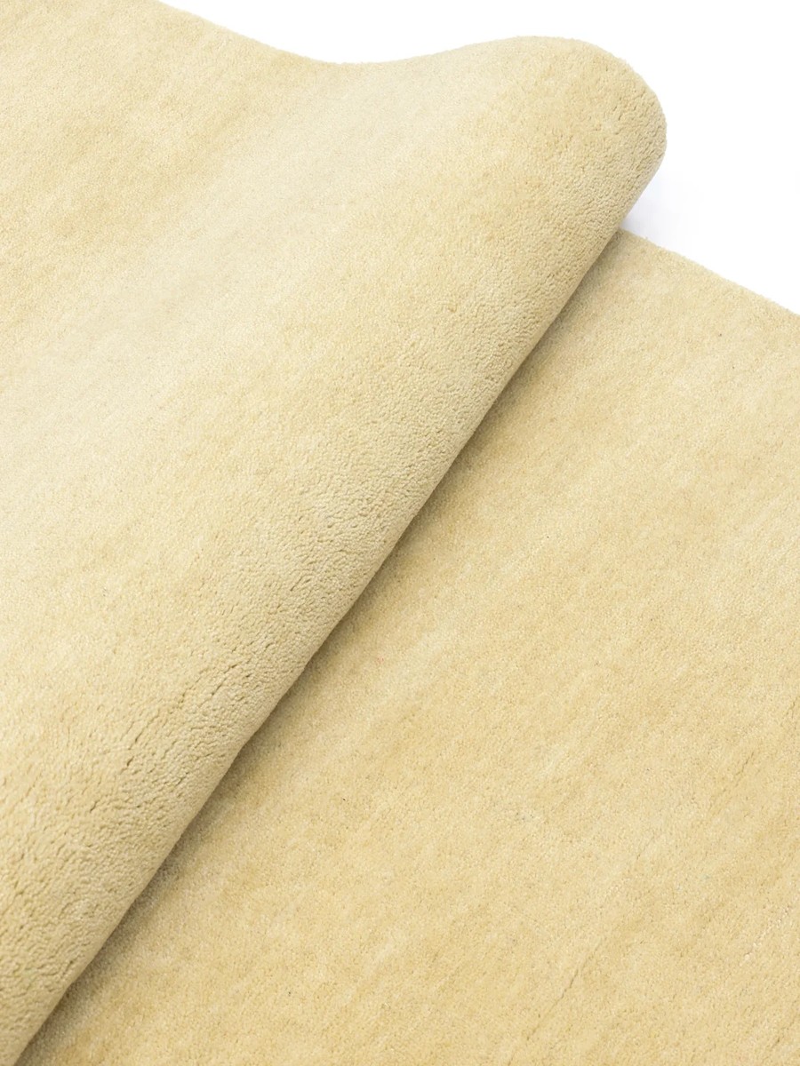 300x400 см, Индия, Однотонные, Wool, жёлтый — вид 5