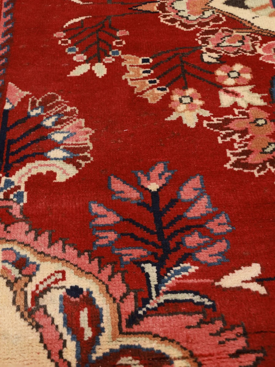 110x167 см, Иран, Восточные, Wool, красный — вид 4