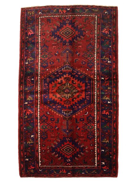 137x237 см, Иран, Хамадан, Wool, чёрный