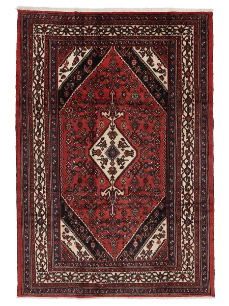 213x308 см, Иран, Хамадан, Wool, чёрный