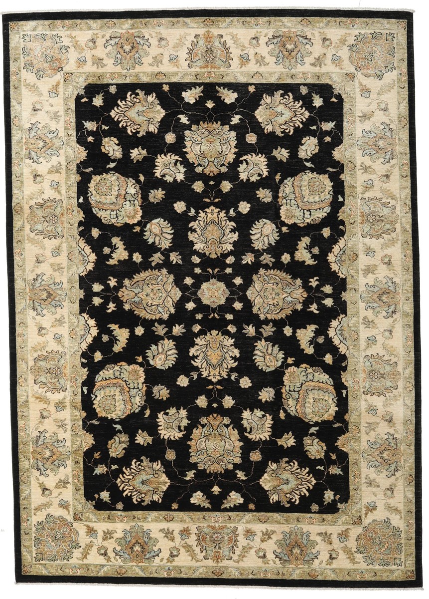246x345 см, Пакистан, Зиглер, Wool, оранжевый