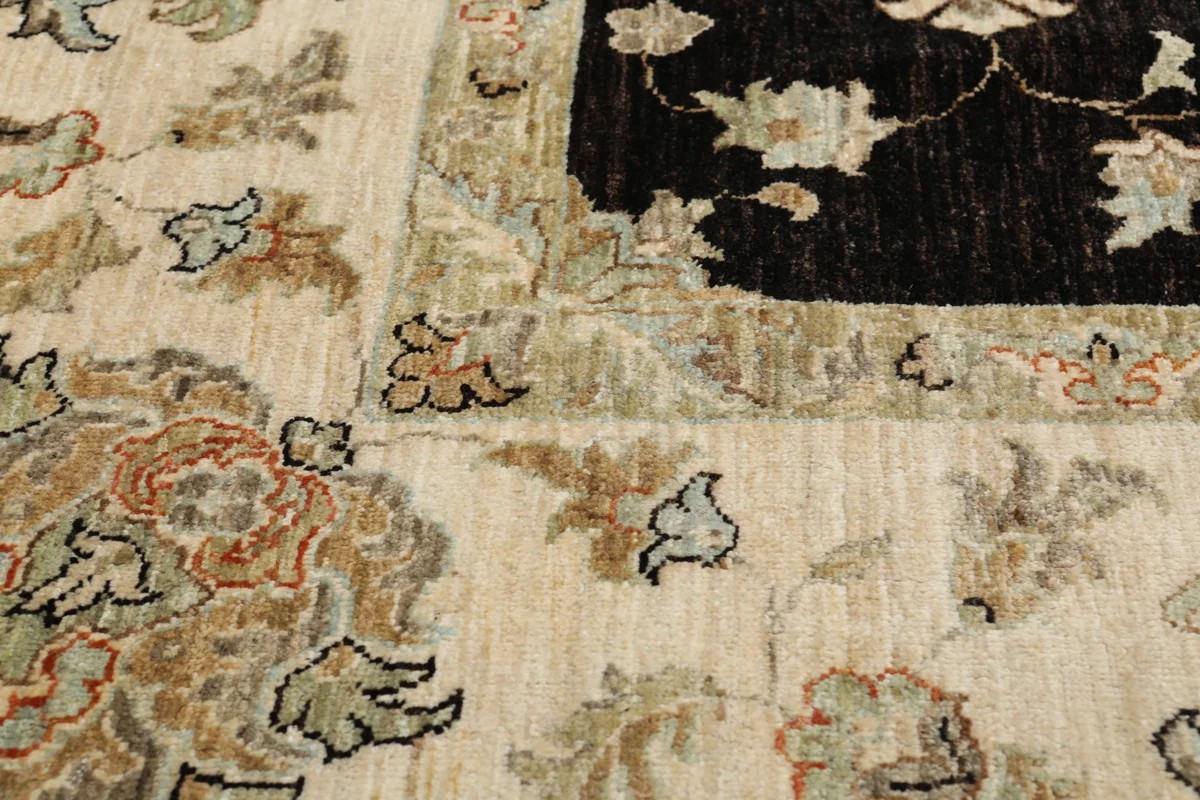 246x345 см, Пакистан, Зиглер, Wool, оранжевый — вид 5
