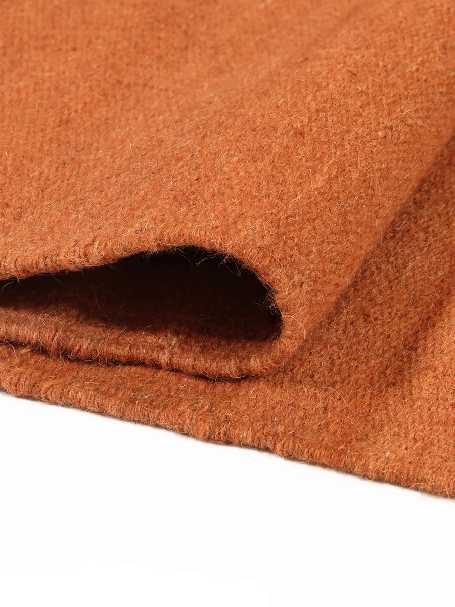200x300 см, Индия, Килимы, Wool, ржаво-красный — вид 5