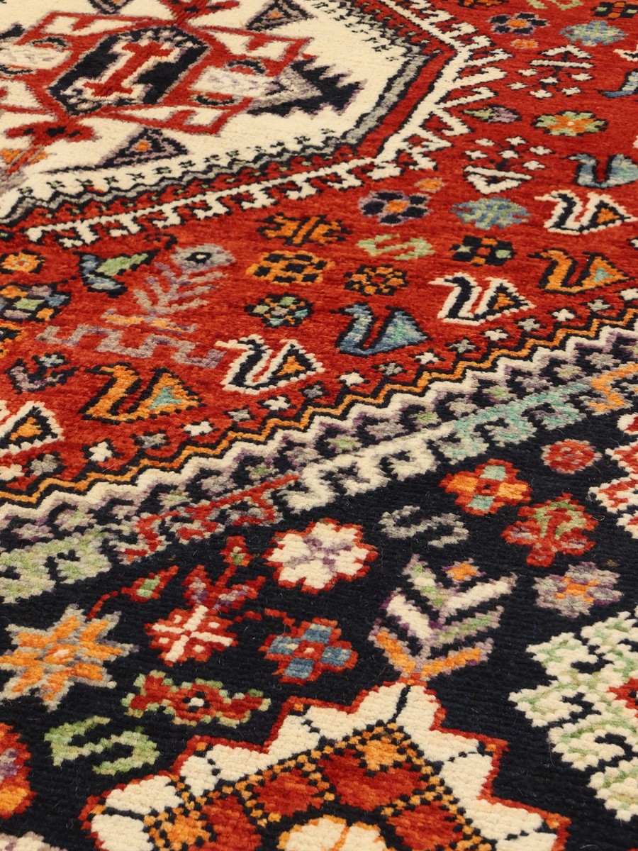 165x236 см, Афганистан, Казак, Wool, красный — вид 4