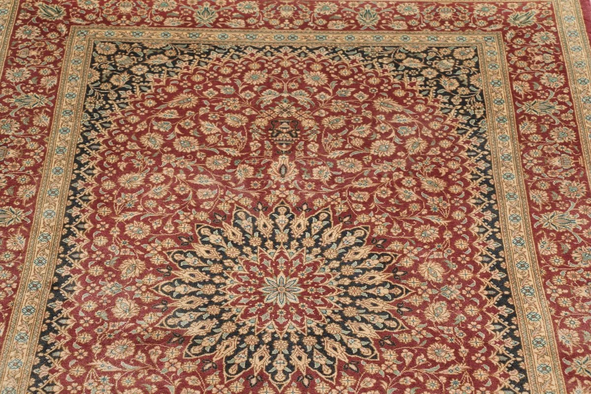 77x123 см, Иран, Шёлк, Silk, оранжевый — вид 5