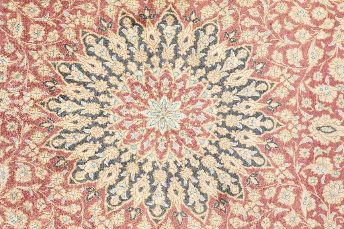 77x123 см, Иран, Шёлк, Silk, оранжевый — вид 7