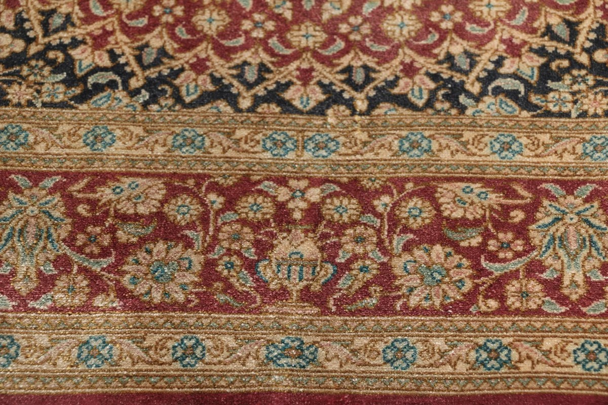 77x123 см, Иран, Шёлк, Silk, оранжевый — вид 8