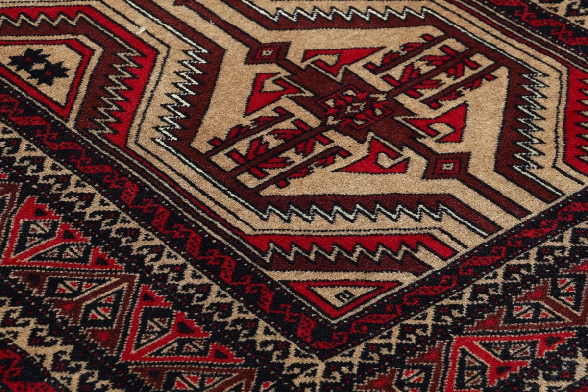 88x167 см, Иран, Балучи, Wool, чёрный — вид 4