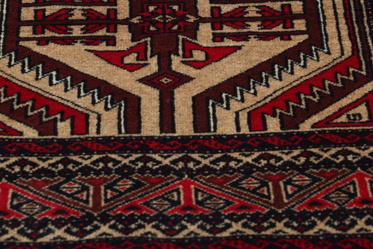 88x167 см, Иран, Балучи, Wool, чёрный — вид 5
