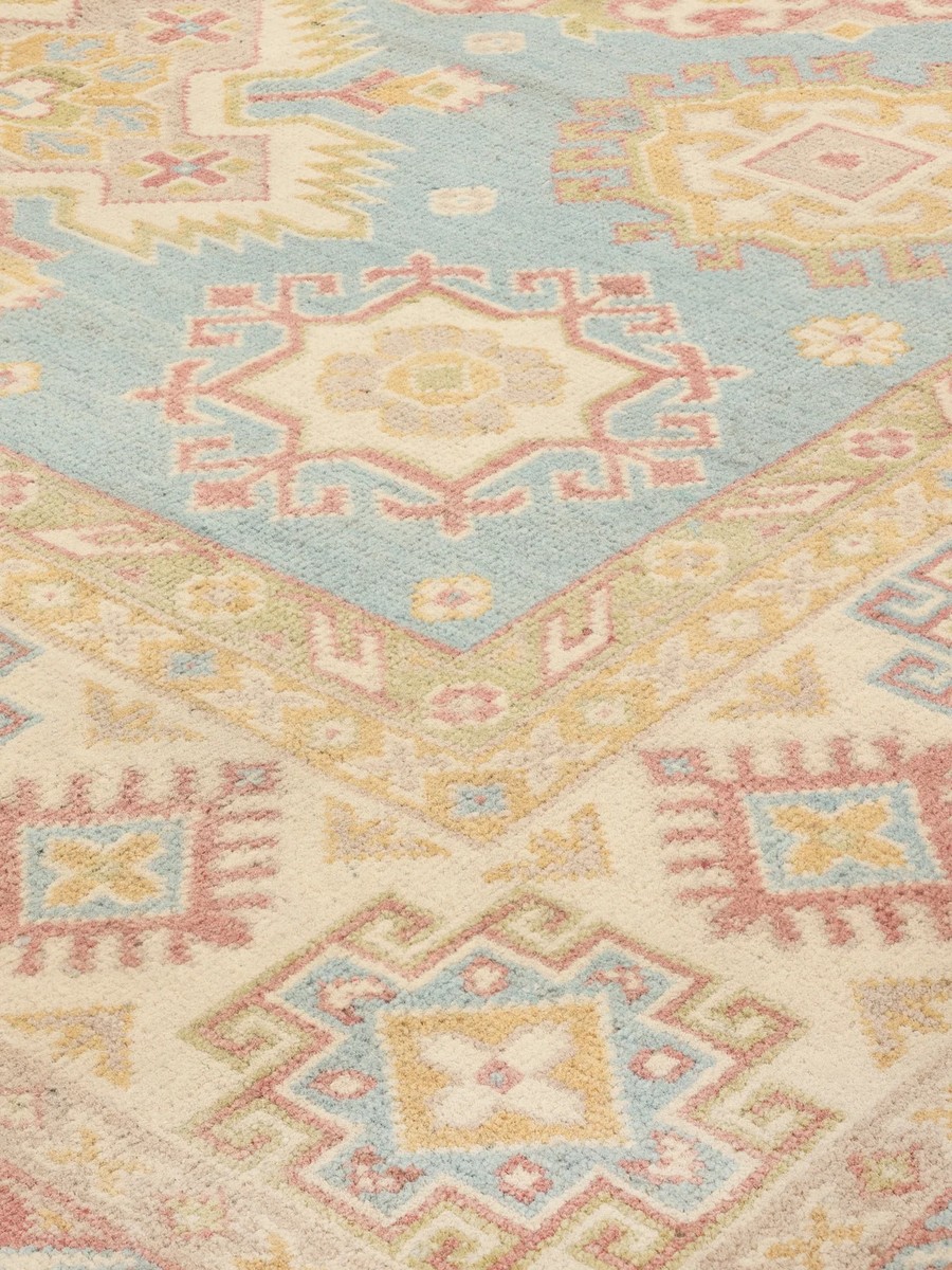 144x203 см, Афганистан, Казак, Wool, оранжевый — вид 4