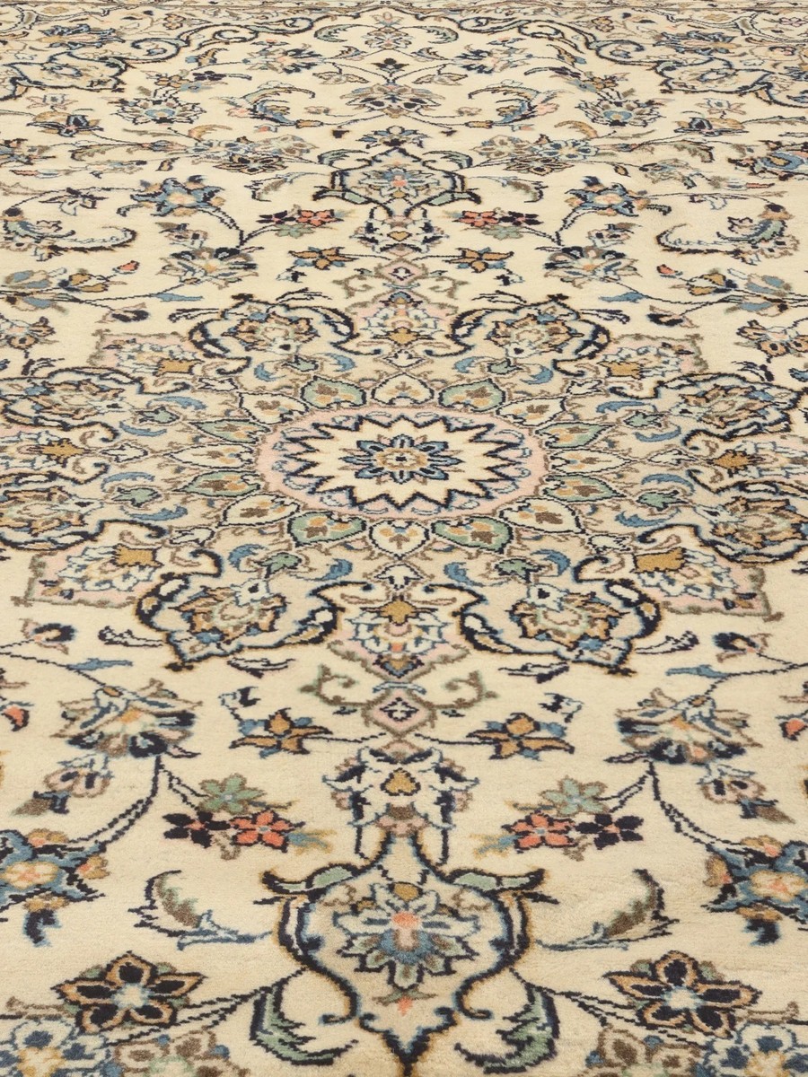 191x311 см, Иран, Кашан, Wool, оранжевый — вид 3