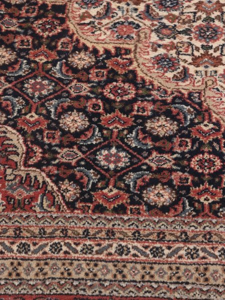 302x386 см, Индия, Биджар, Wool, коричневый