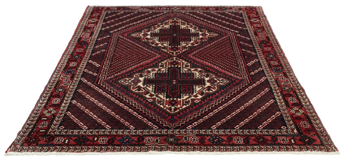 125x170 см, Иран, Восточные, Wool, чёрный — вид 2