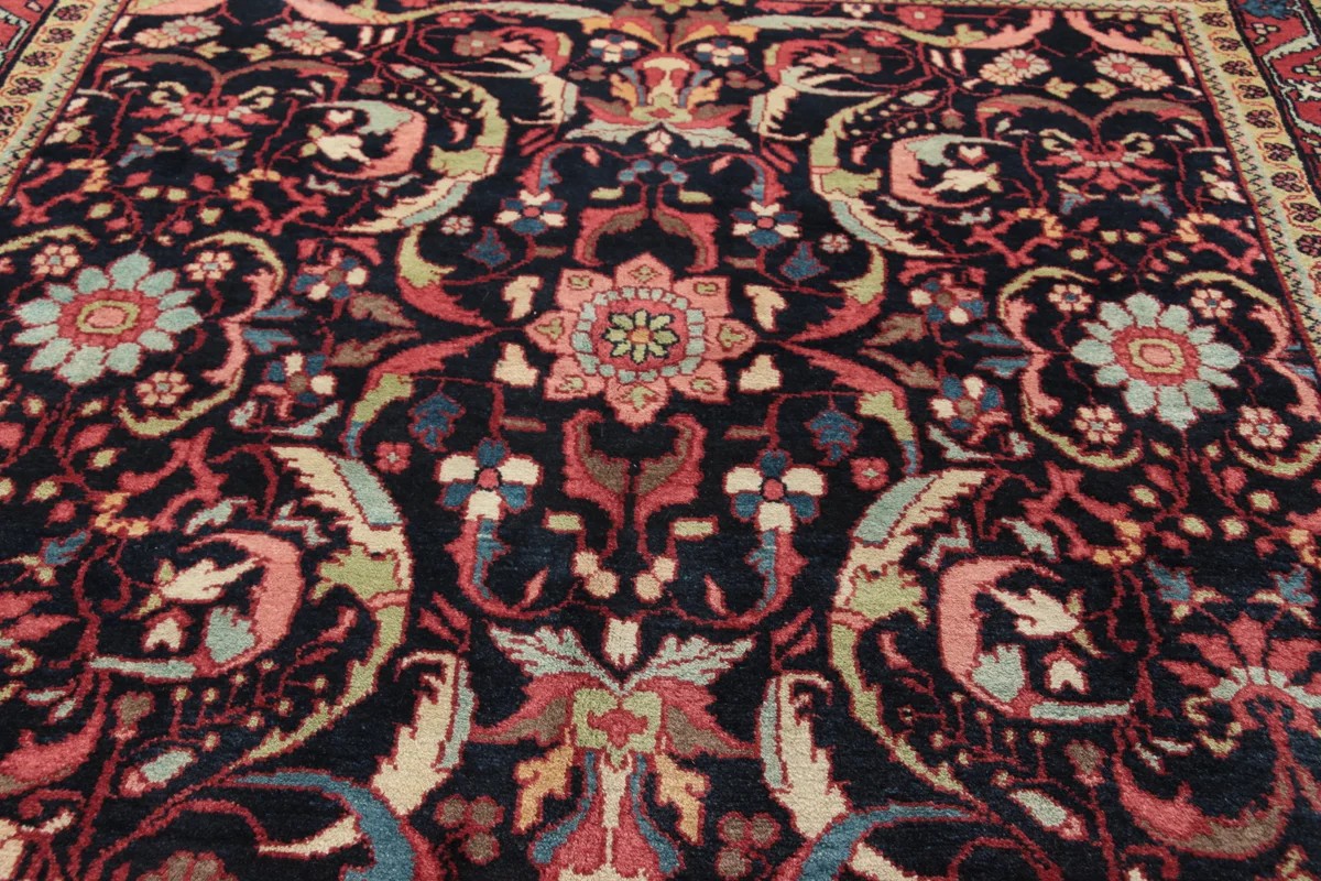 153x315 см, Иран, Хамадан, Wool, бежевый — вид 4