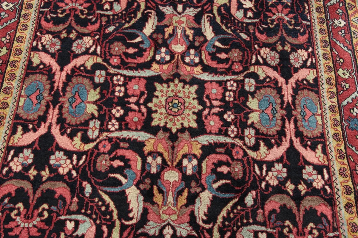 153x315 см, Иран, Хамадан, Wool, бежевый — вид 6