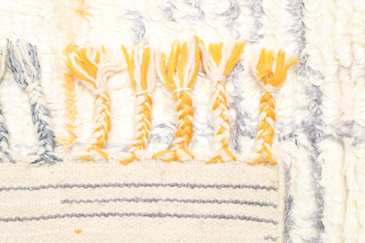 160x230 см, Индия, Бербер, Wool, оранжевый — вид 6