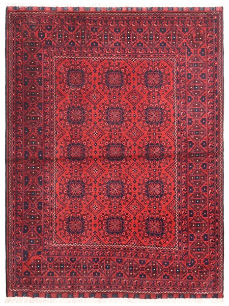 151x196 см, Афганистан, Восточные, Wool, красный