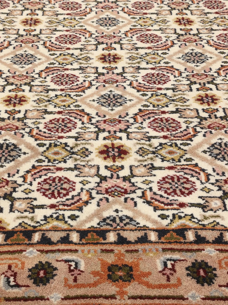 82x349 см, Индия, Биджар, Wool, коричневый — вид 3