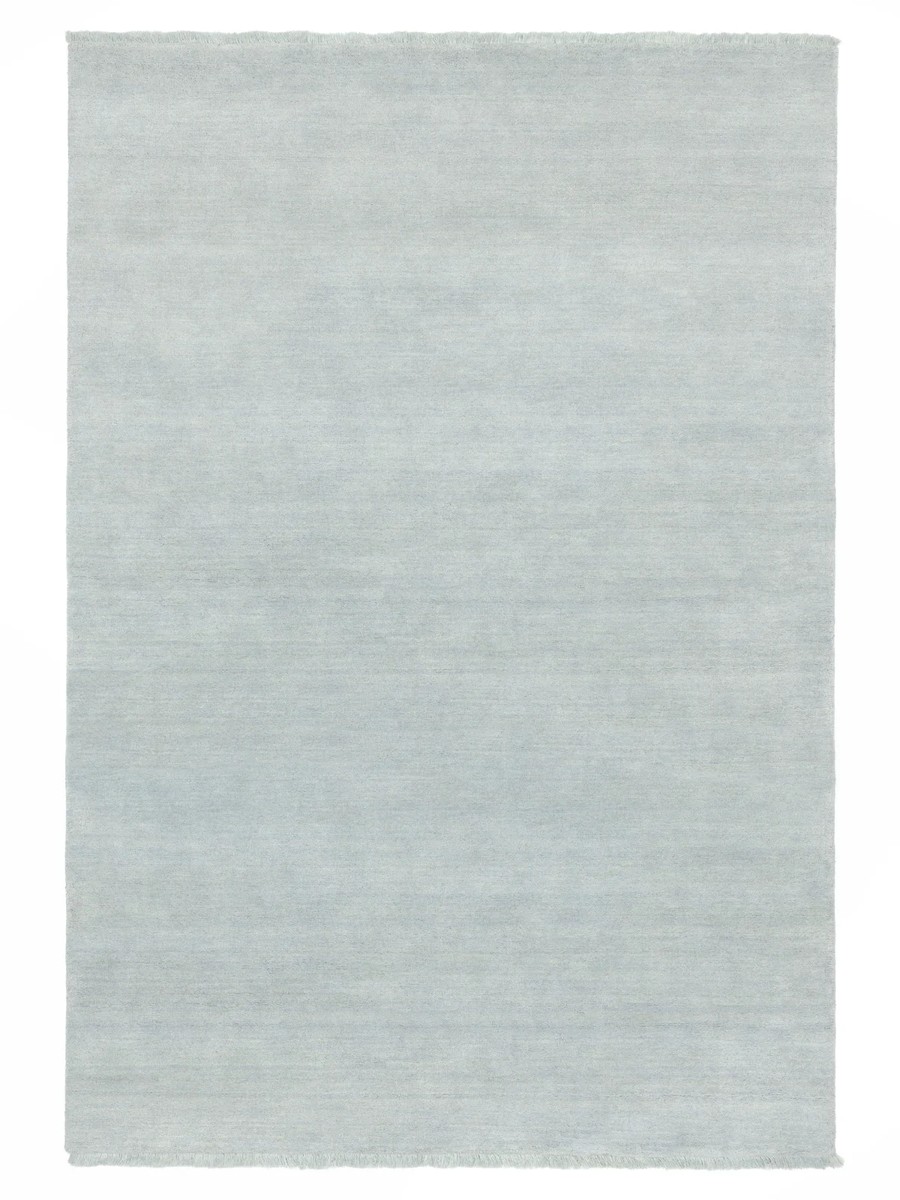 200x300 см, Индия, Современные, Wool, синий
