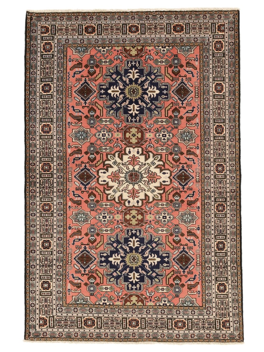 139x211 см, Иран, Восточные, Wool, чёрный — вид 6