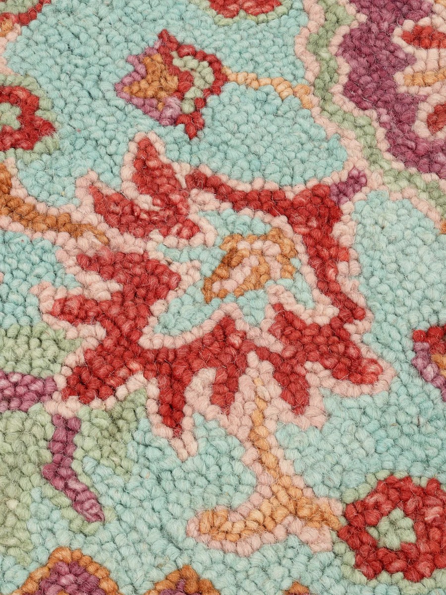 200x300 см, Индия, Современные, Wool, розовый — вид 5