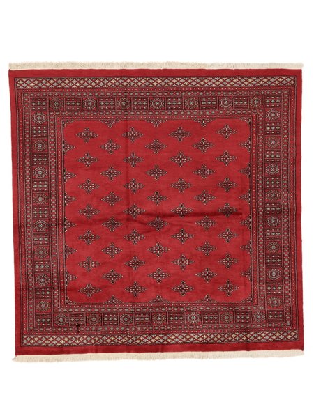 195x198 см, Пакистан, Афган / Пакистан, Wool, чёрный